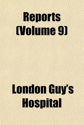 Book cover for Reports (Volume 9)