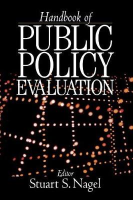 Book cover for Handbook of Public Policy Evaluation