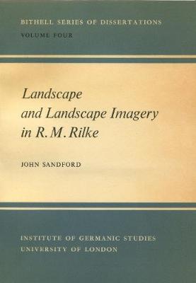 Book cover for Landscape and Landscape Imagery in R.M. Rilke