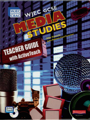 Cover of WJEC GCSE Media Studies Teacher Guide with ActiveTeach CD-ROM