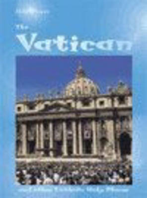 Book cover for Holy Places Vatican paperback