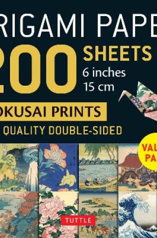 Cover of Origami Paper 200 Sheets Hokusai Prints 6 (15 CM)