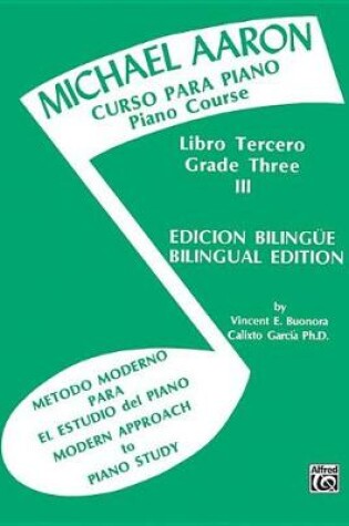 Cover of Curso Para Piano, Book 3