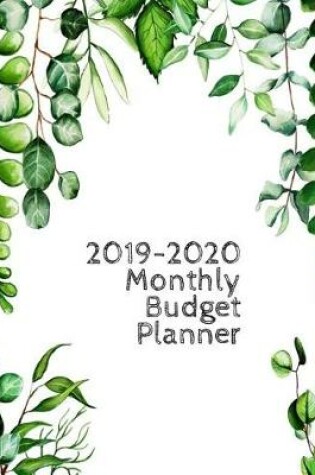 Cover of 2019-2020 Monthly Budget Planner
