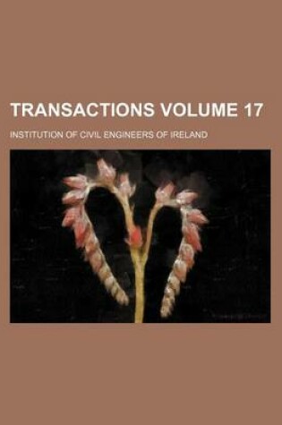 Cover of Transactions Volume 17