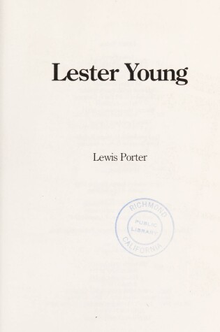 Cover of Lester Young