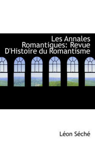 Cover of Les Annales Romantiques