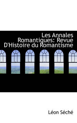 Book cover for Les Annales Romantiques