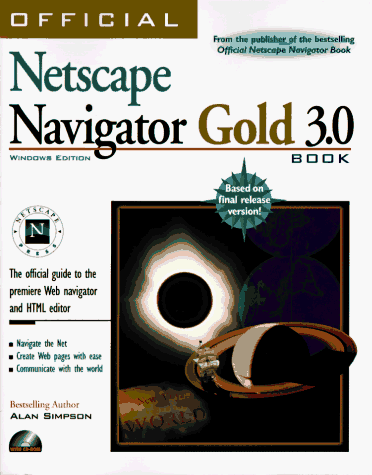 Book cover for Official Netscape Navigator Gold Book