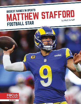 Book cover for Matthew Stafford