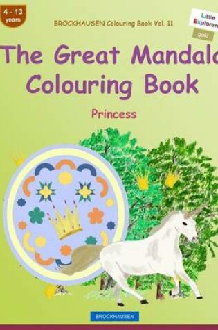Cover of BROCKHAUSEN Colouring Book Vol. 11 - The Great Mandala Colouring Book
