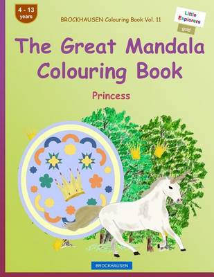 Book cover for BROCKHAUSEN Colouring Book Vol. 11 - The Great Mandala Colouring Book