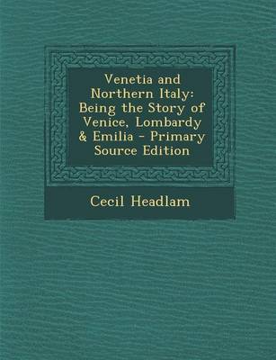 Book cover for Venetia and Northern Italy