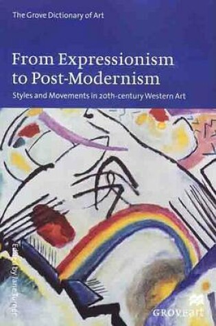 Cover of Expressionism to Post Modern