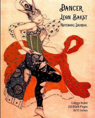 Book cover for Dancer - Leon Bakst - Notebook/Journal