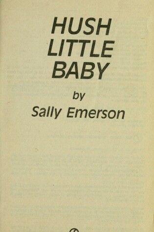 Cover of Hush Little Baby