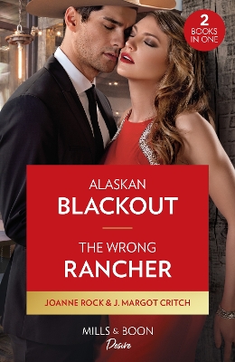 Book cover for Alaskan Blackout / The Wrong Rancher