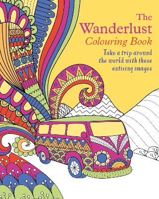 Cover of The Wanderlust Colouring Book