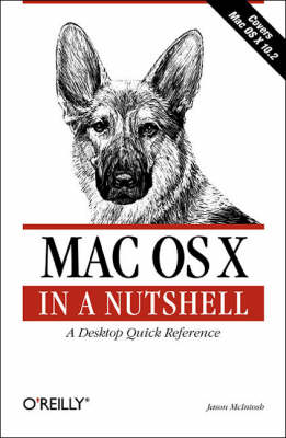 Book cover for Mac OS X in a Nutshell