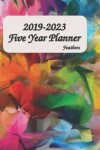 Book cover for 2019-2023 Feathers Five Year Planner 8.5"x11"