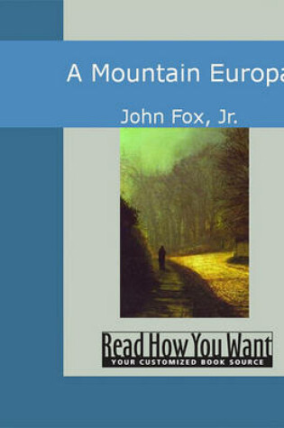 Cover of A Mountain Europa