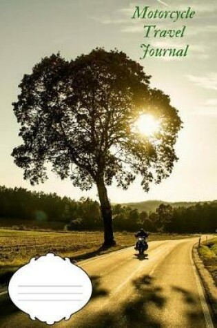 Cover of Motorcycle Travel Journal