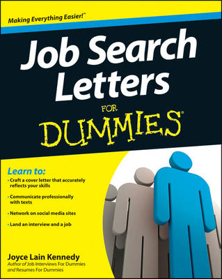 Book cover for Job Search Letters For Dummies