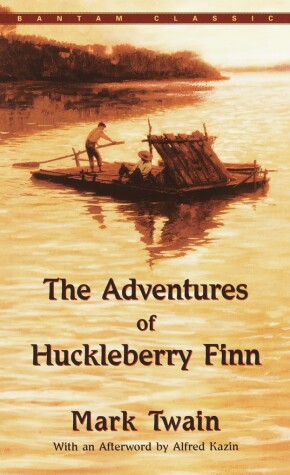 Book cover for The Adventures of Huckleberry Finn