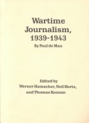 Book cover for Wartime Journalism, 1939-43