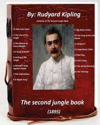 Book cover for The second jungle book.By Rudyard Kipling (1895) (Children's Classics)