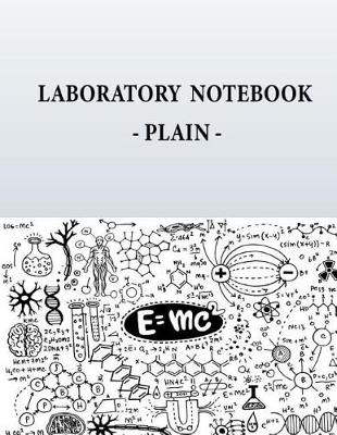 Book cover for Laboratory Notebook - Plain -