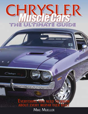 Book cover for Chrysler Muscle Cars