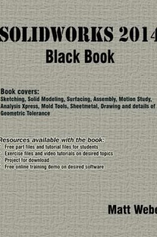 Cover of SolidWorks 2014 Black Book