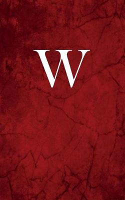 Book cover for W