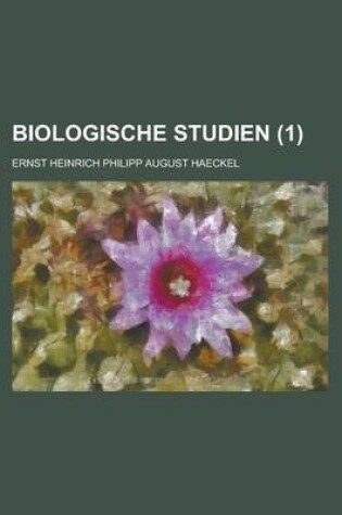 Cover of Biologische Studien (1)