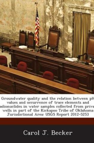 Cover of Groundwater Quality and the Relation Between PH Values and Occurrence of Trace Elements and Radionuclides in Water Samples Collected from Private Wells in Part of the Kickapoo Tribe of Oklahoma Jurisdictional Area