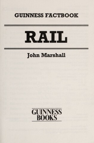 Cover of Guinness Rail Factbook