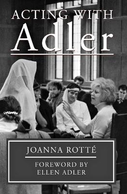 Book cover for Acting with Adler