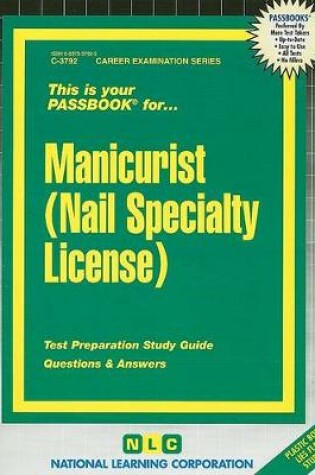 Cover of Manicurist (Nail Specialty License)