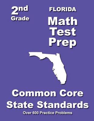 Book cover for Florida 2nd Grade Math Test Prep