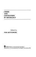 Book cover for Crisis and Contention in Sociology