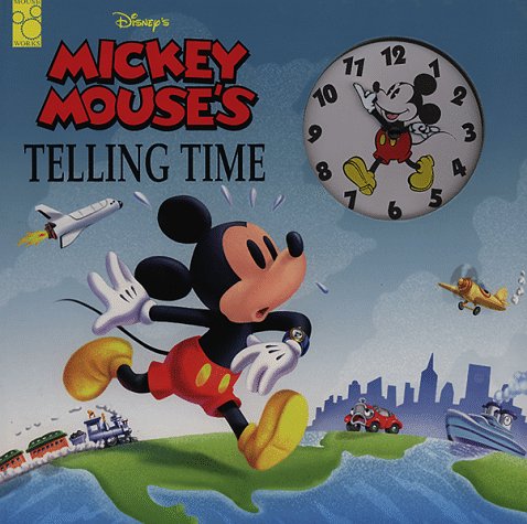 Book cover for Mickey Mouse's Telling Time