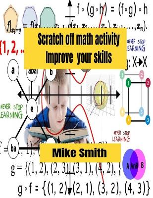 Book cover for Sratch off math activity