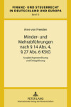 Book cover for Minder- Und Mehrabfuehrungen Nach  14 Abs. 4,  27 Abs. 6 Kstg