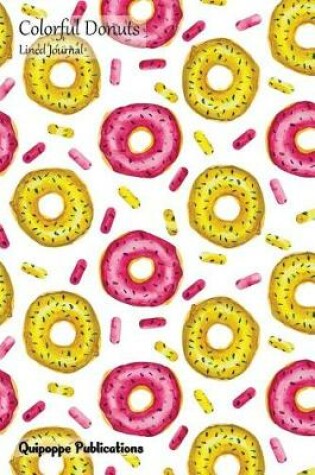 Cover of Colorful Donuts Lined Journal