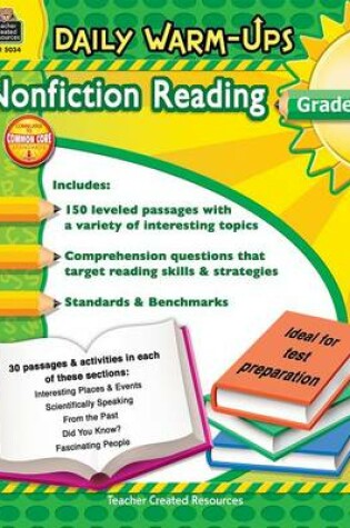 Cover of Nonfiction Reading Grd 4