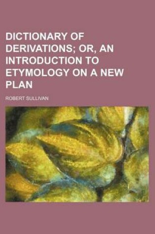 Cover of Dictionary of Derivations