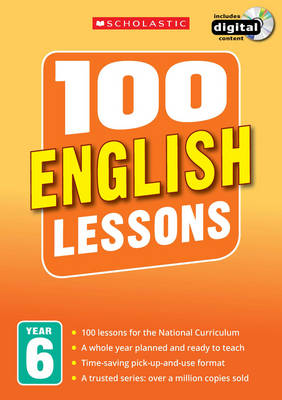 Book cover for 100 English Lessons: Year 6