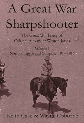 Book cover for A Great War Sharpshooter