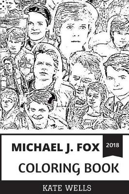 Book cover for Michael J. Fox Coloring Book